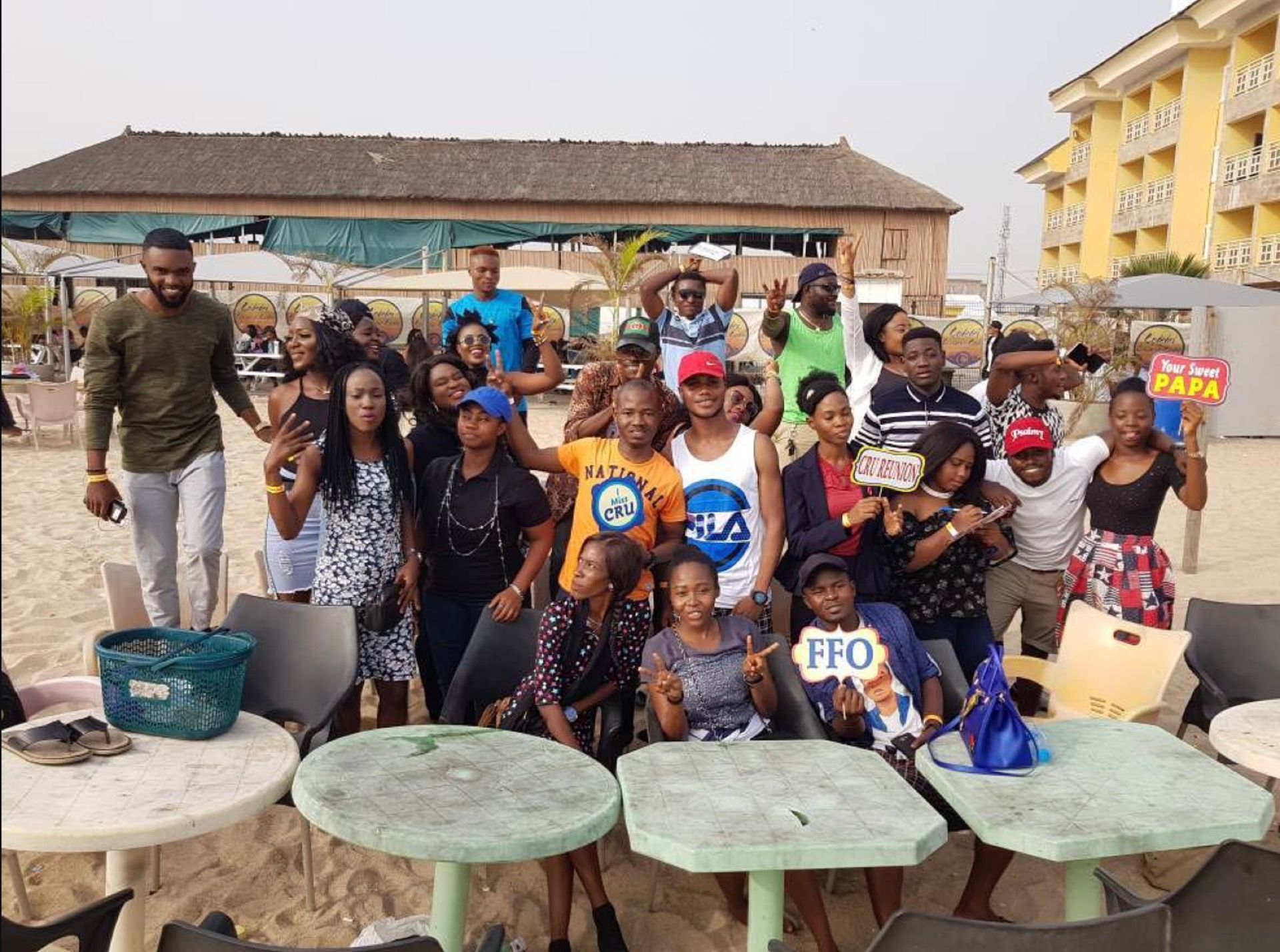 Crawford University alumni at a CRU Reunion event